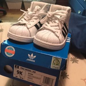 Adidas white sneakers